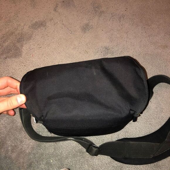 Delsey ODC 33 Medium Camera Shoulder Bag Black Orange - Picture 4 of 9